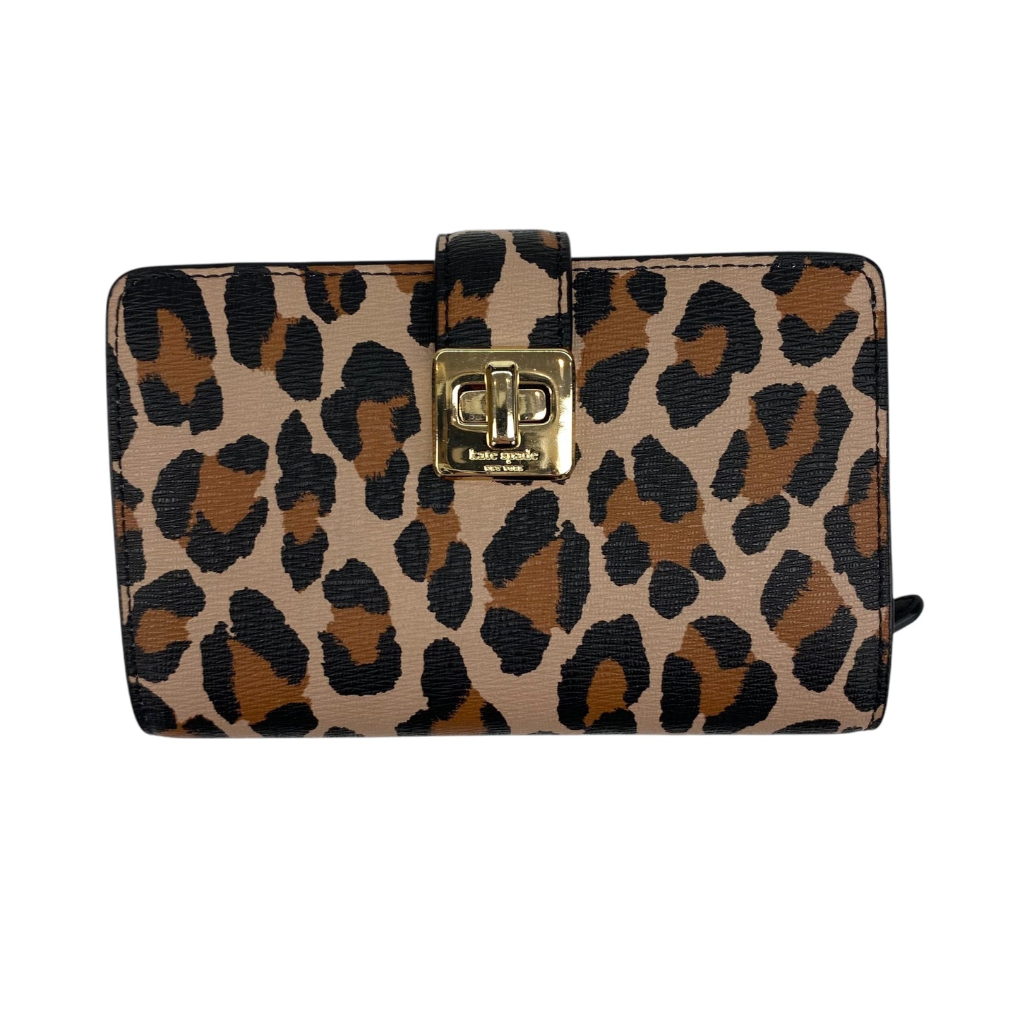 Wallet Designer By Kate Spade In Animal Print, Size:Small