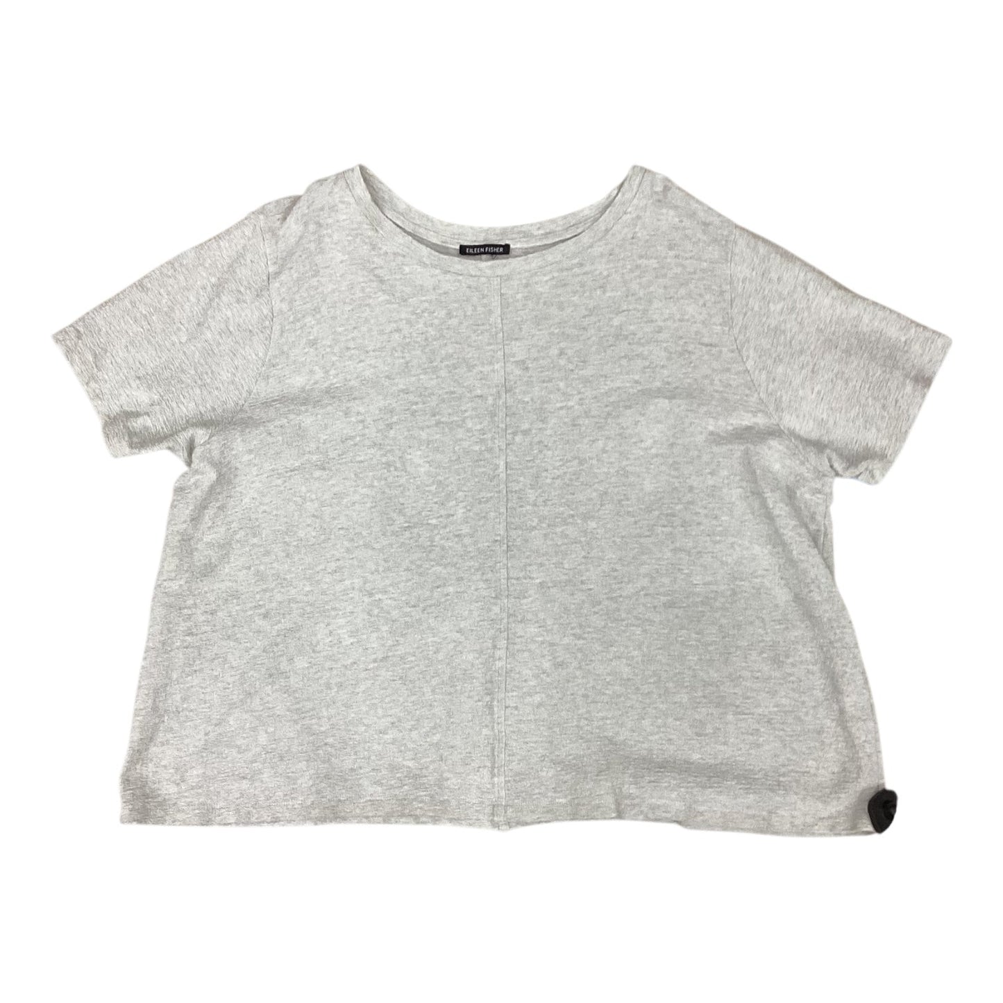 Top Ss By Eileen Fisher In Grey, Size:1X