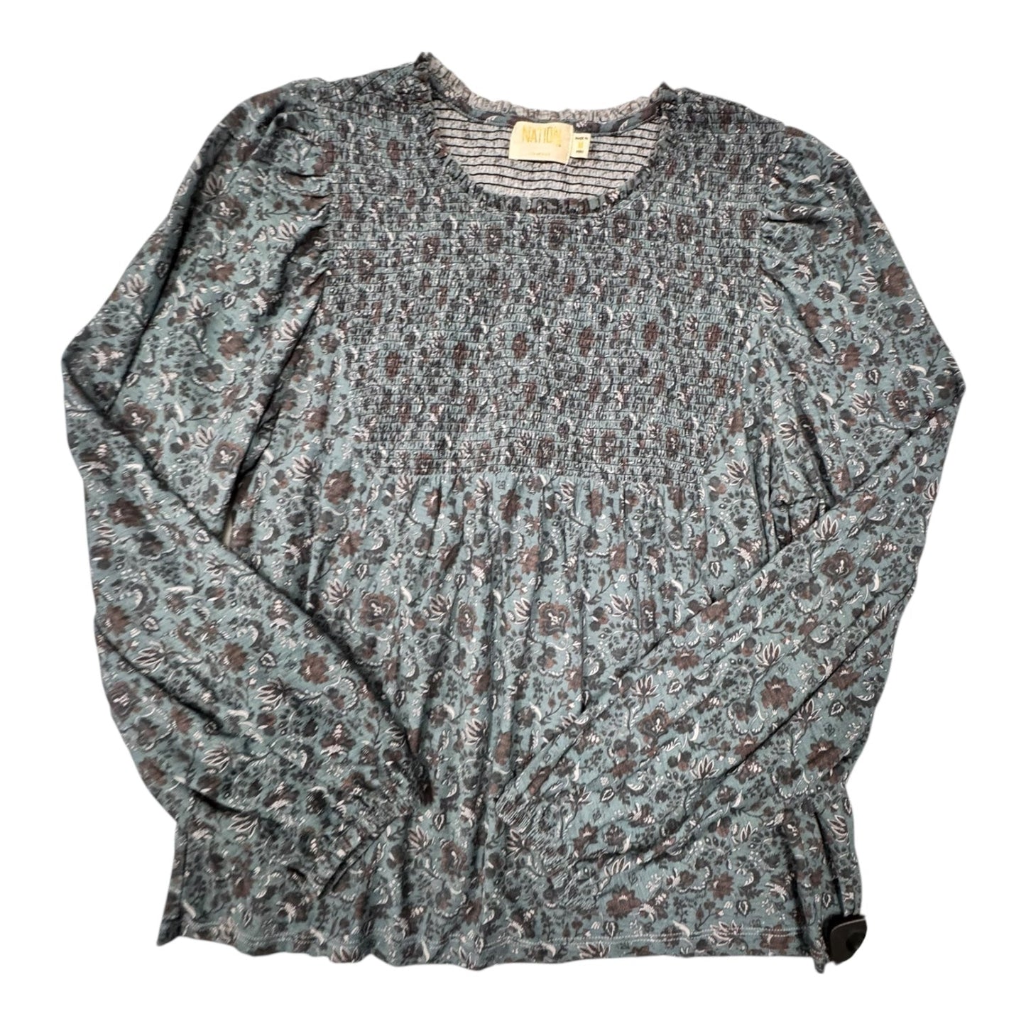 Top Ls By Nation In Blue, Size:M