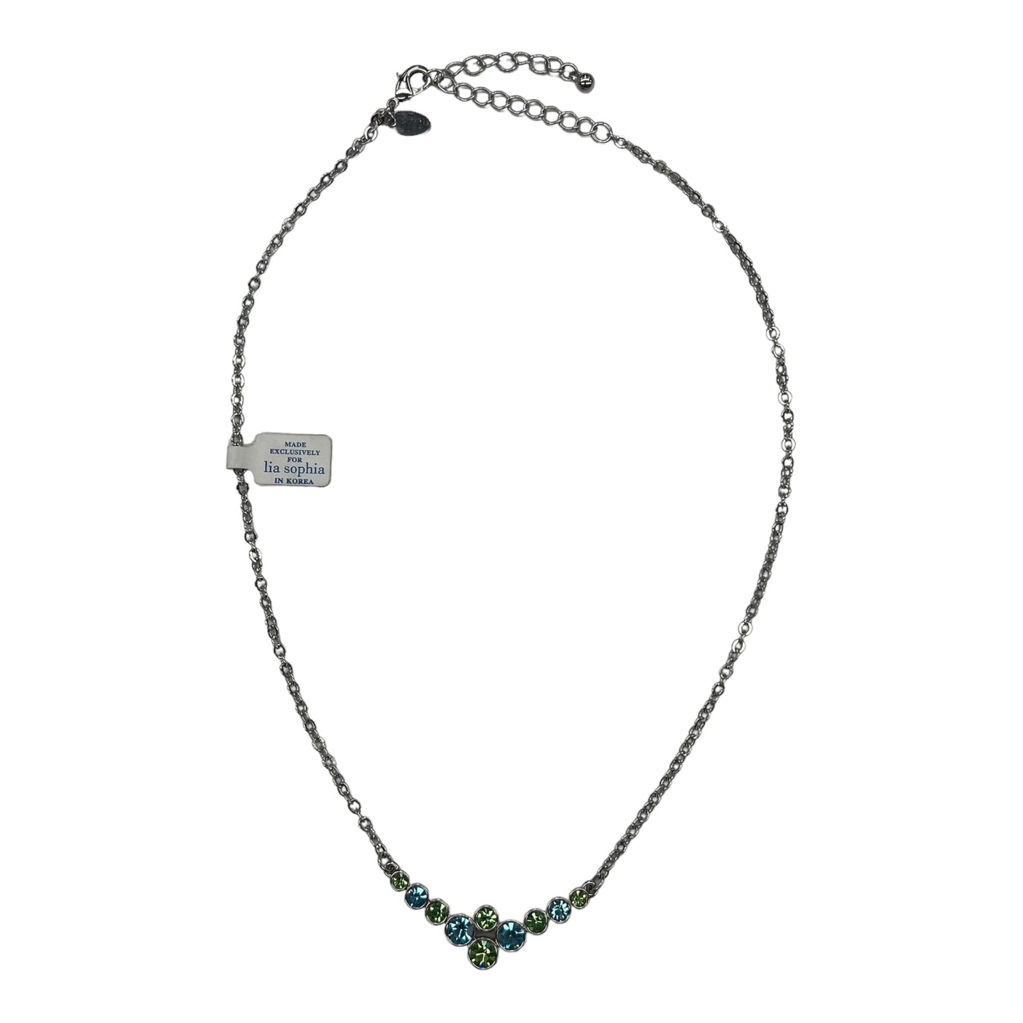 BLUE & GREEN NECKLACE CHARM by LIA SOPHIA