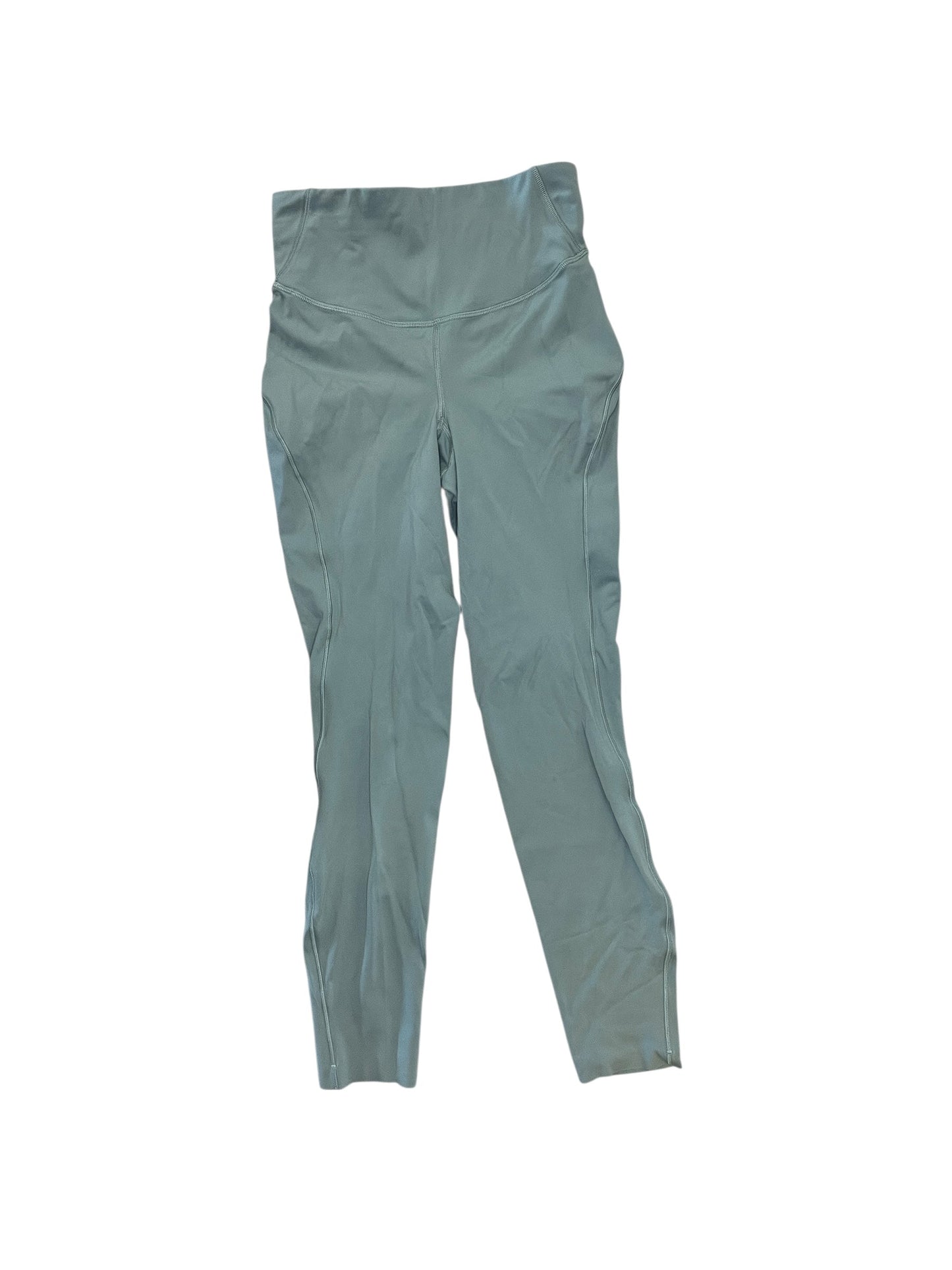 Athletic Leggings By Lululemon In Teal, Size:S