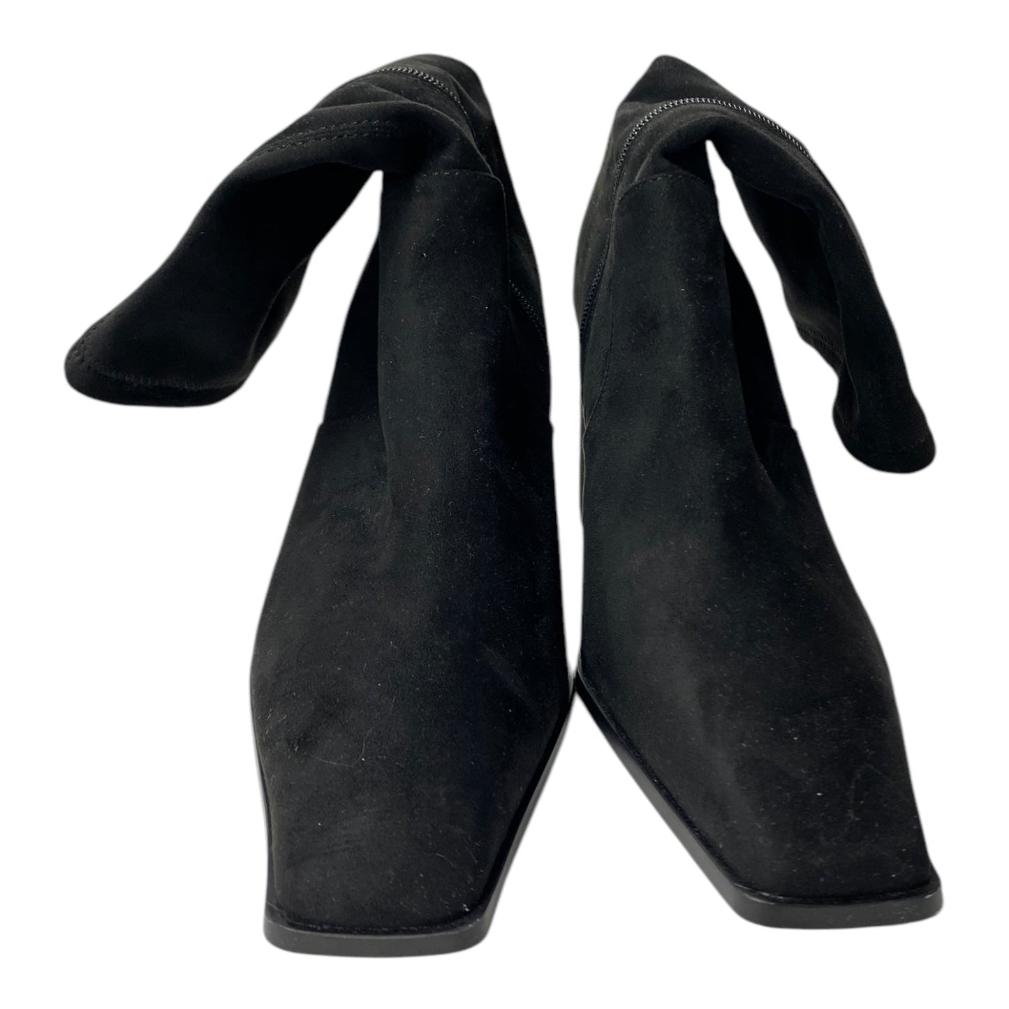 Boots Ankle Heels By H&M In Black, Size:9