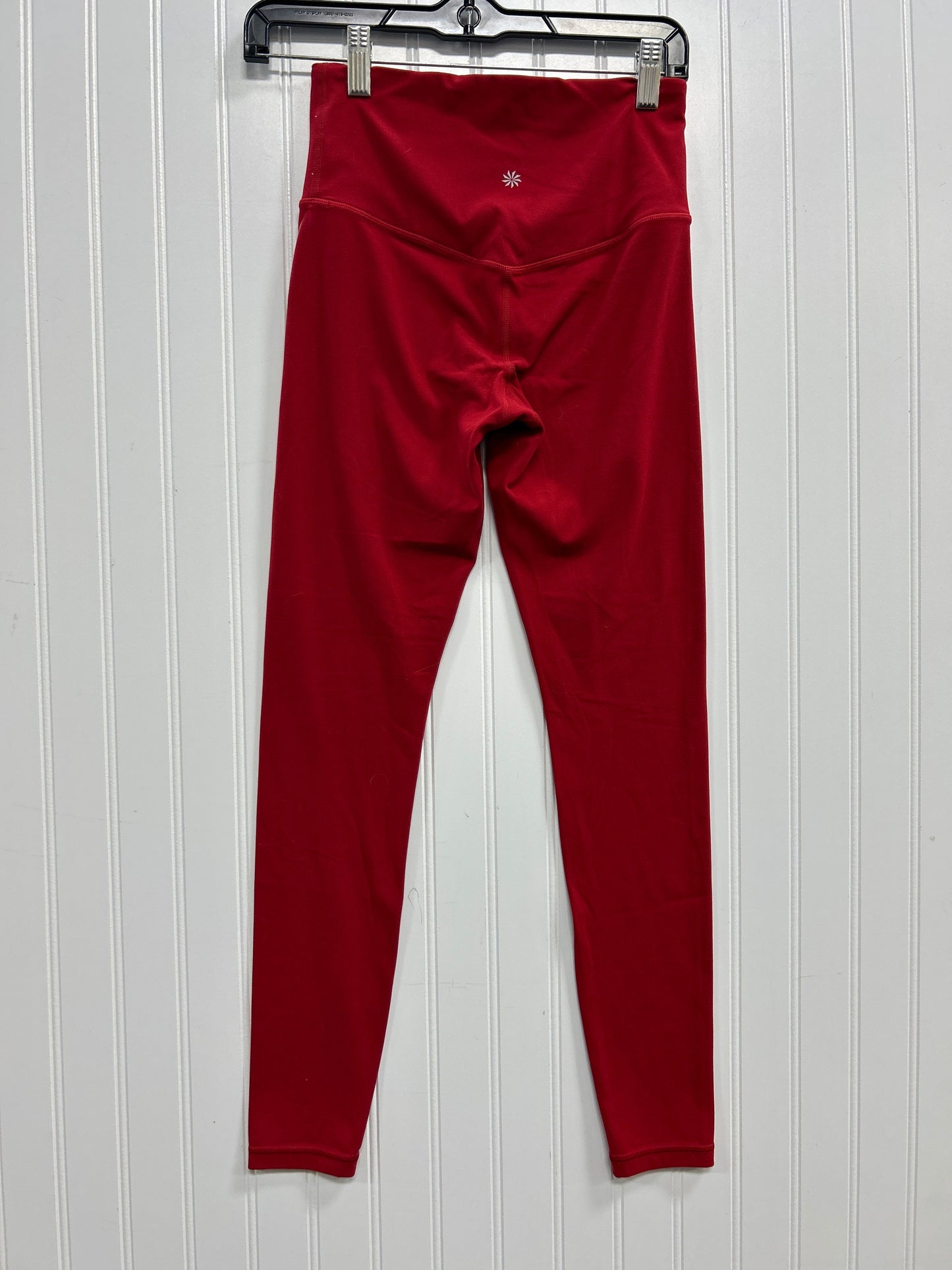 Athletic Leggings By Athleta In Red, Size:Xs