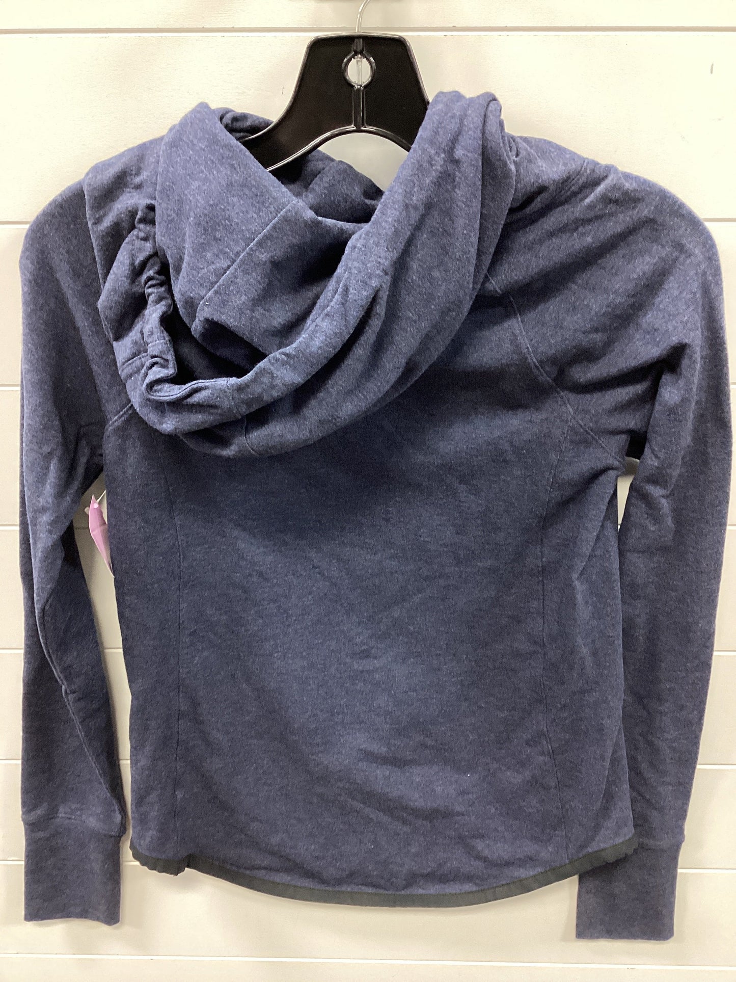 Athletic Top Ls Hoodie By Athleta In Blue, Size:Xxs