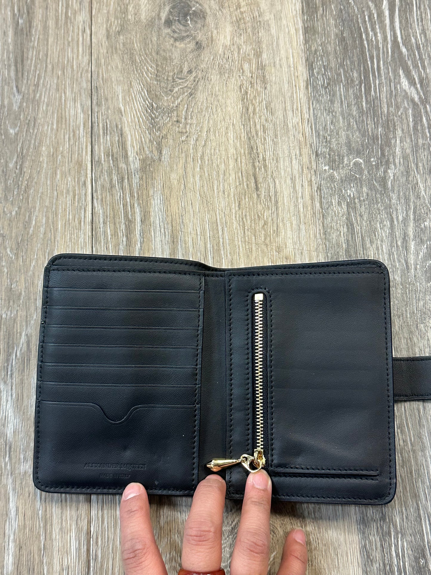 Wallet Luxury Designer By Alexander Mcqueen, Size: Medium