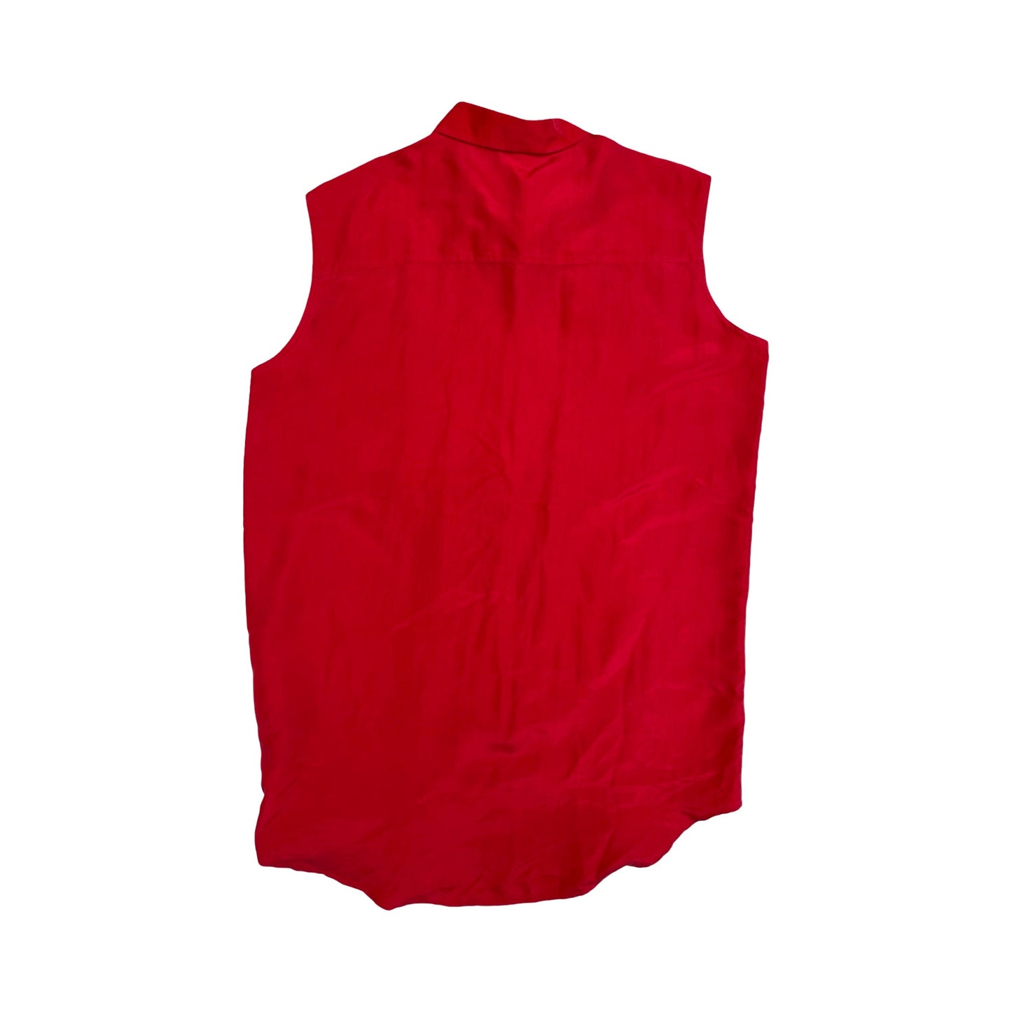 Top Sleeveless By Express In Red, Size:M