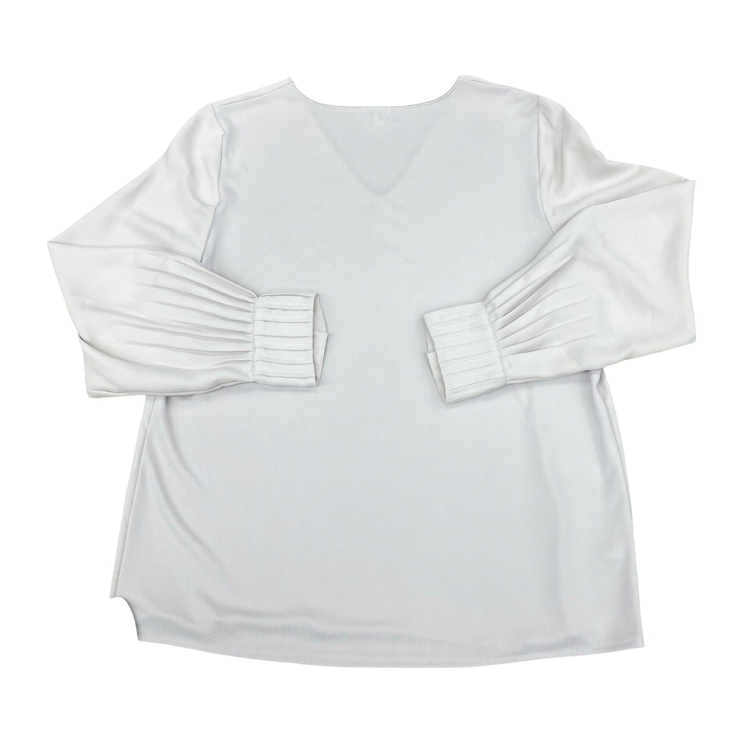 Top Ls By Ann Taylor In Taupe, Size:M