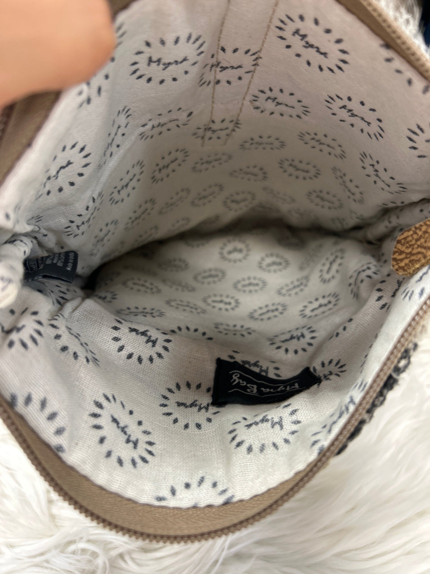 Crossbody By Myra In Grey, Size:Small