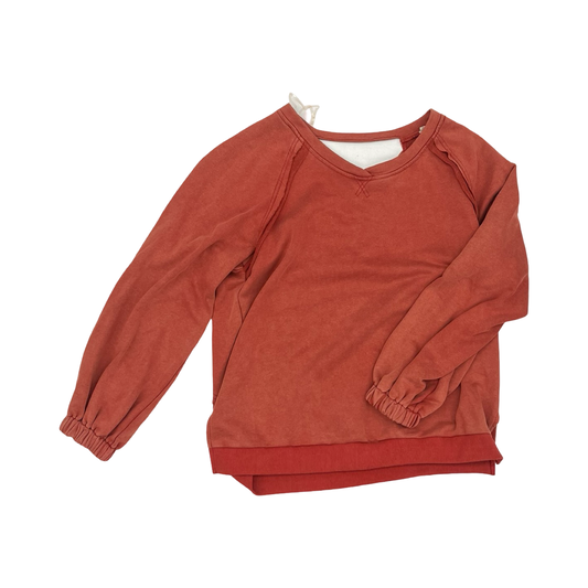 Sweatshirt Crewneck By Pol In Red, Size:M