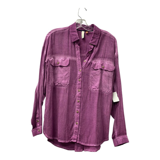 Top Ls By Pilcro In Purple, Size:S