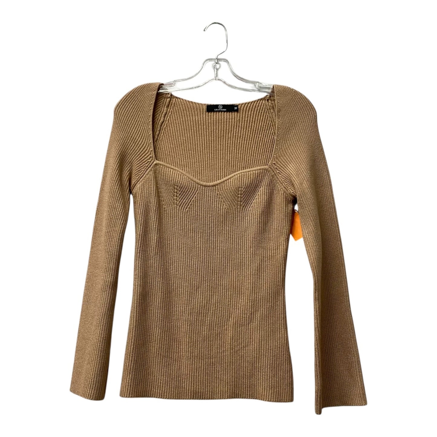 Sweater By Lillusory In Tan, Size:M
