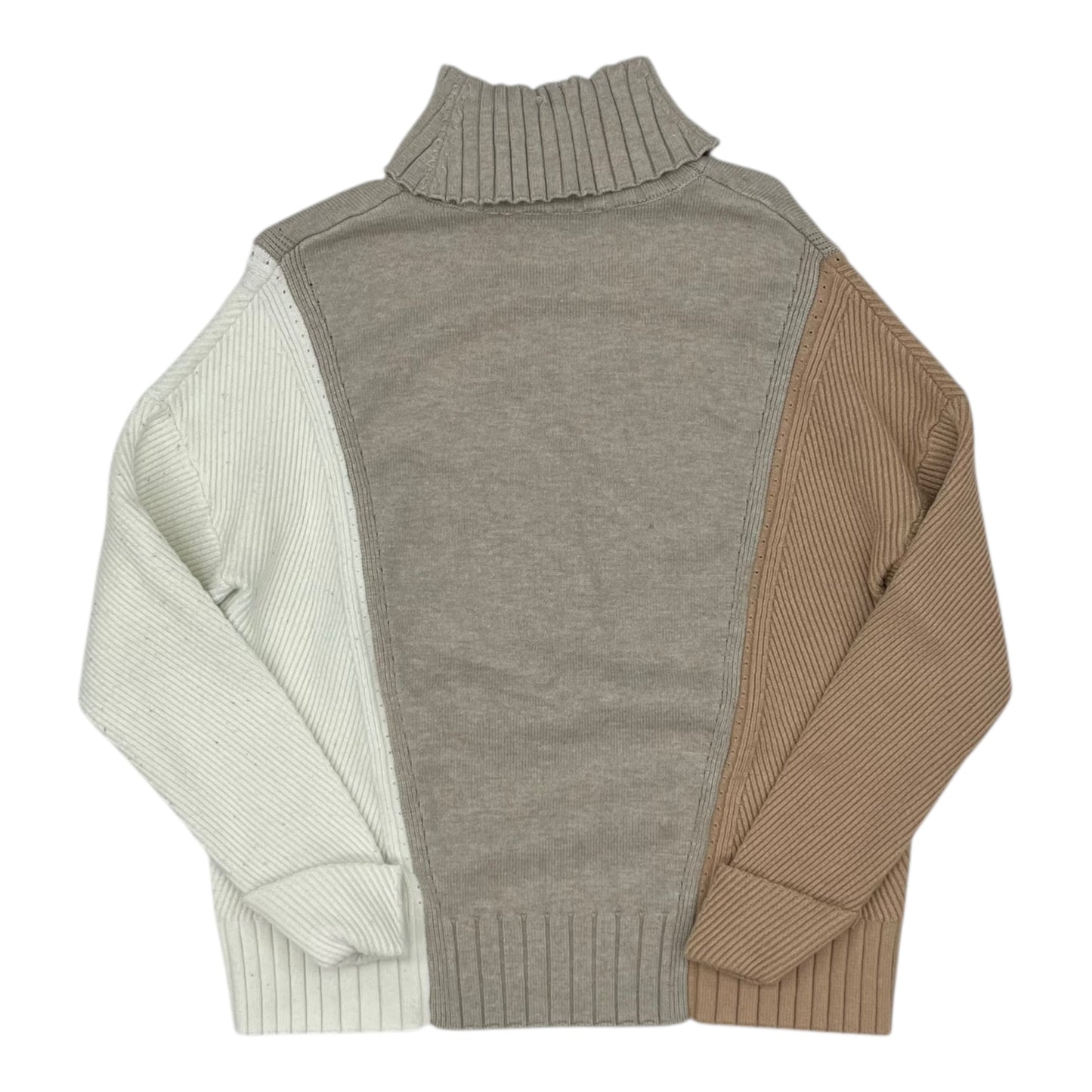 Sweater By Max Studio In Cream, Size:L