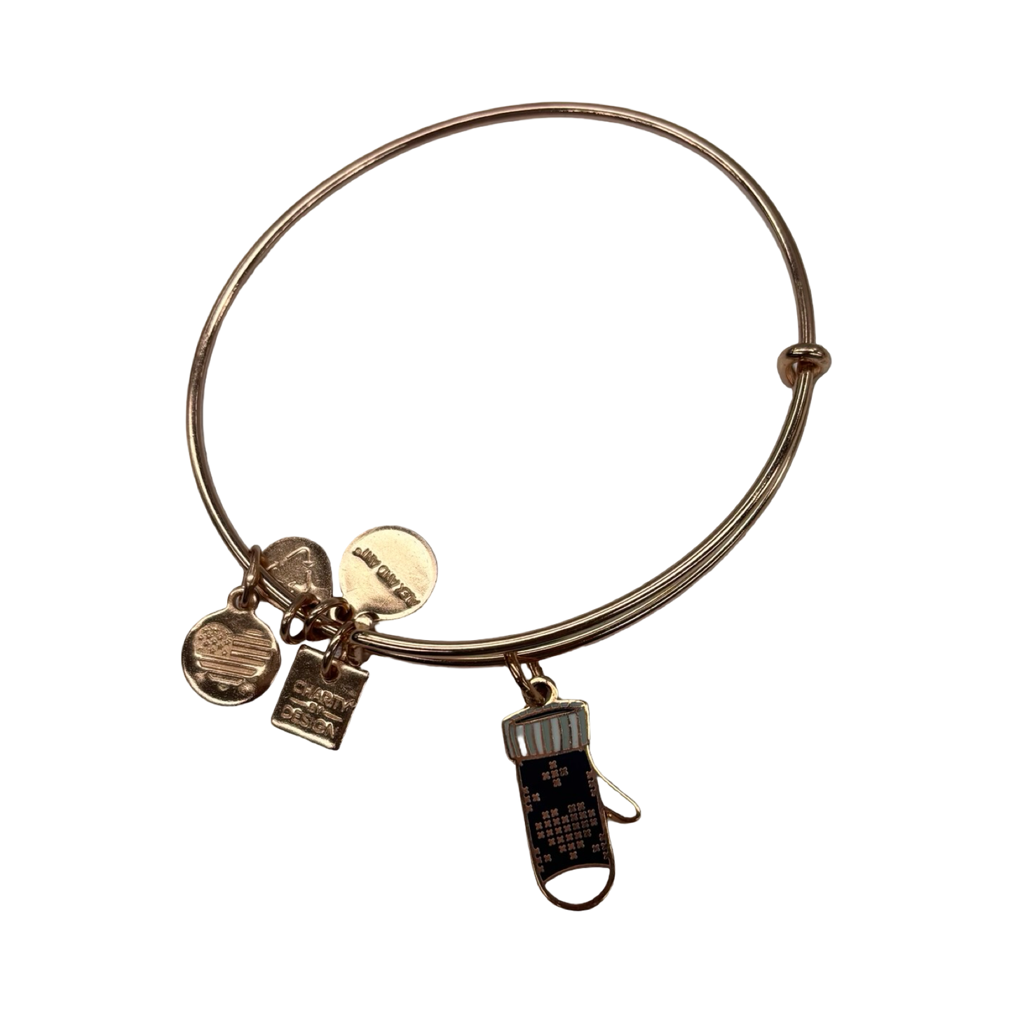 Bracelet Charm By Alex And Ani In Rose Gold