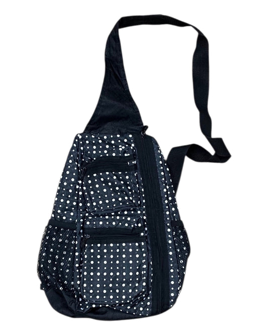 Crossbody By Thirty One In Black & White, Size:Medium