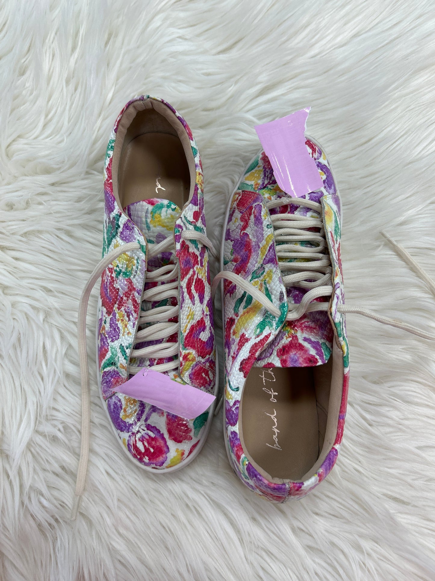 Shoes Flats By Cmc In Floral Print, Size:9