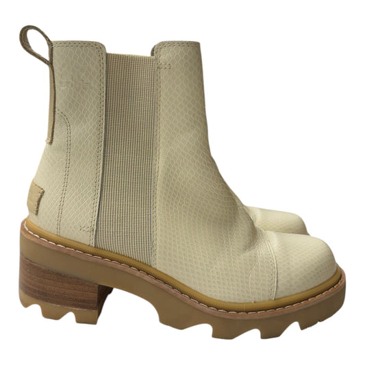 Boots Ankle Flats By Sorel In Cream, Size:8