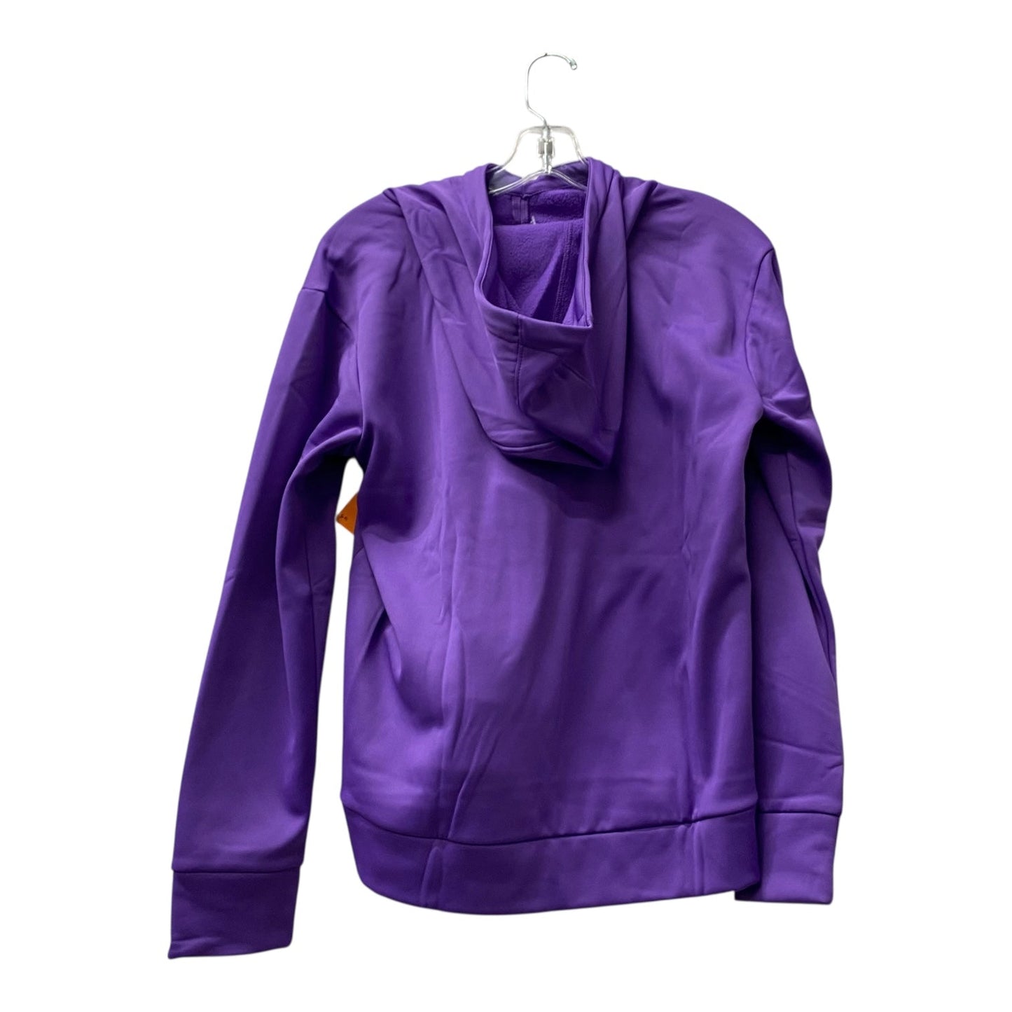 Athletic Sweatshirt Hoodie By Under Armour In Purple, Size:Xs
