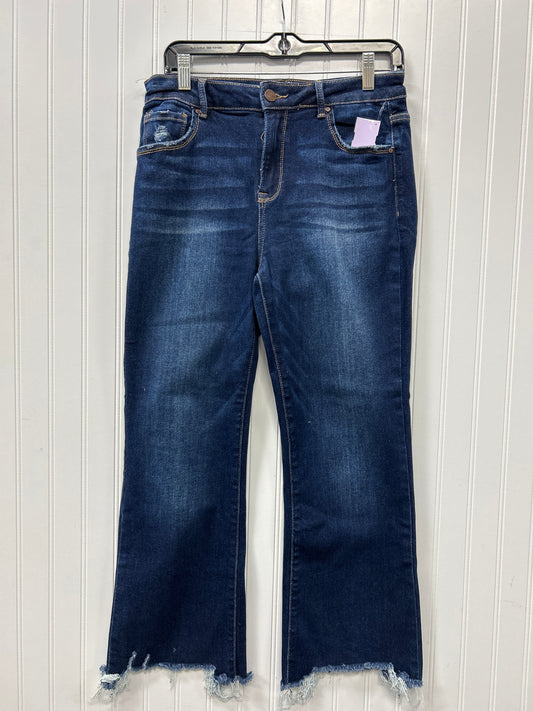 Jeans Straight By Risen In Blue Denim, Size:6