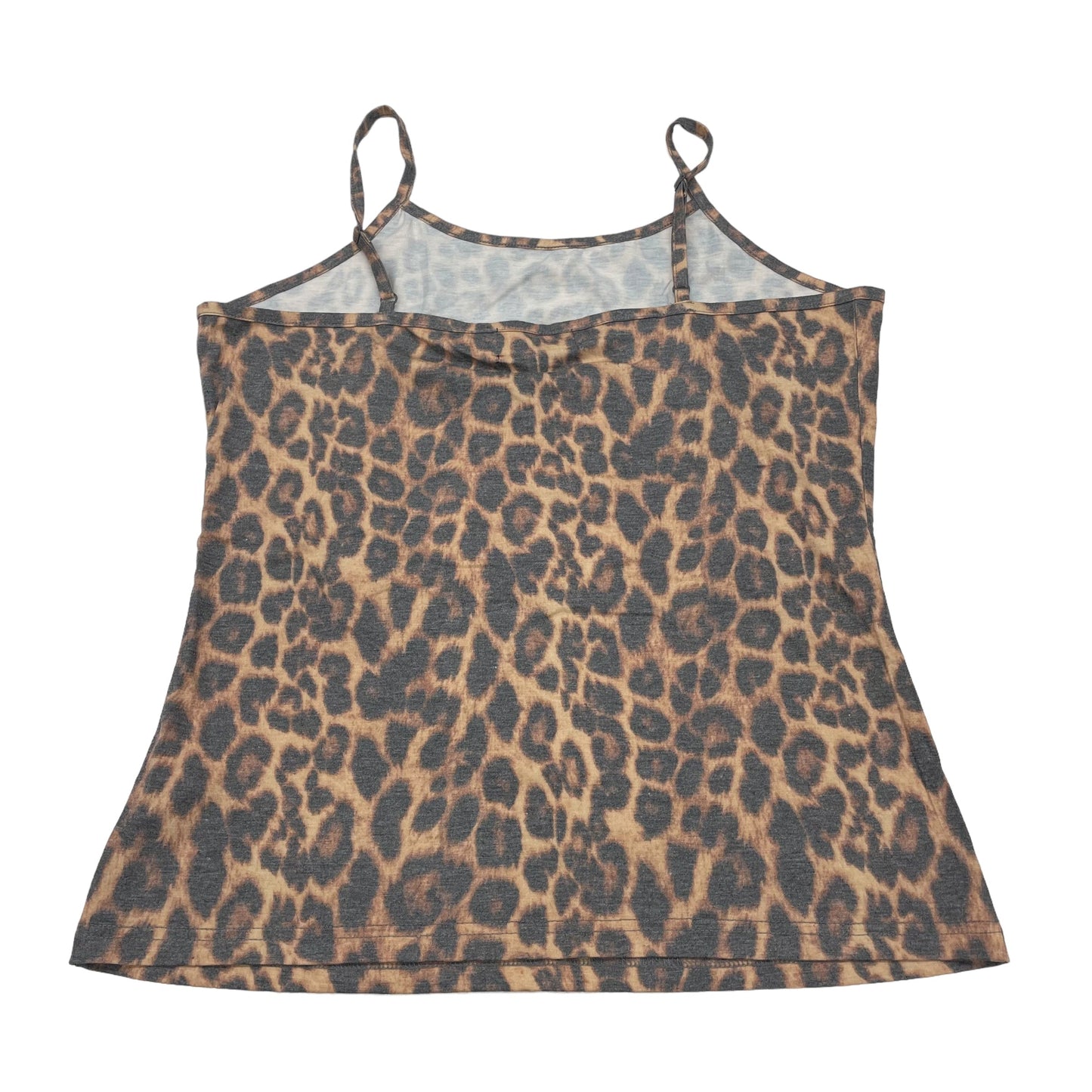 ANIMAL PRINT    CLOTHES MENTOR TOP SLEEVELESS, Size XL