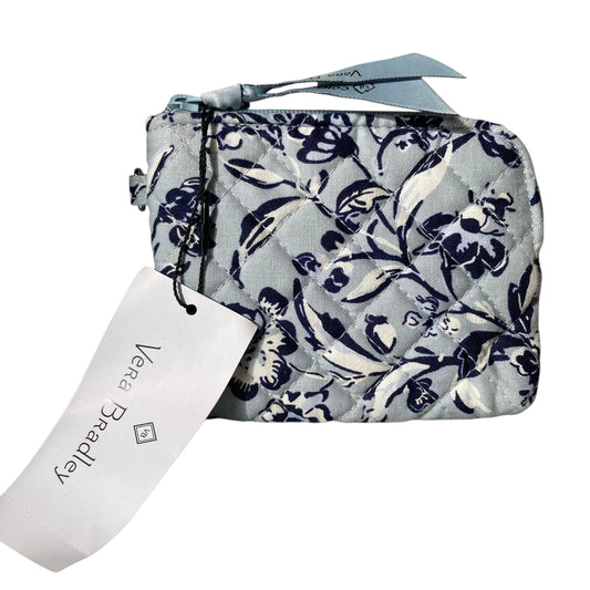 Coin Purse By Vera Bradley In Grey & White, Size:Small
