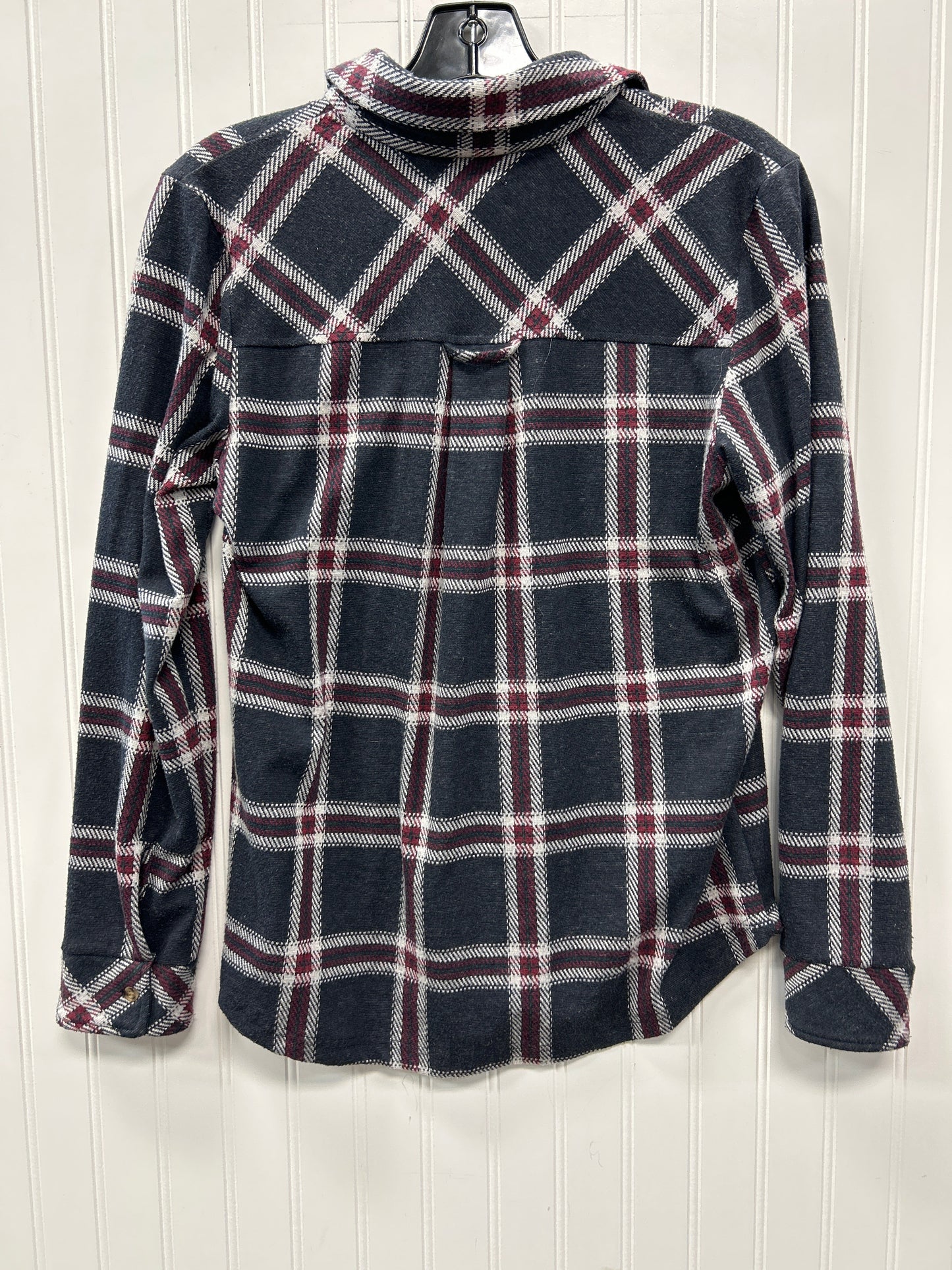 Jacket Shirt By Thread And Supply In Plaid Pattern, Size:M