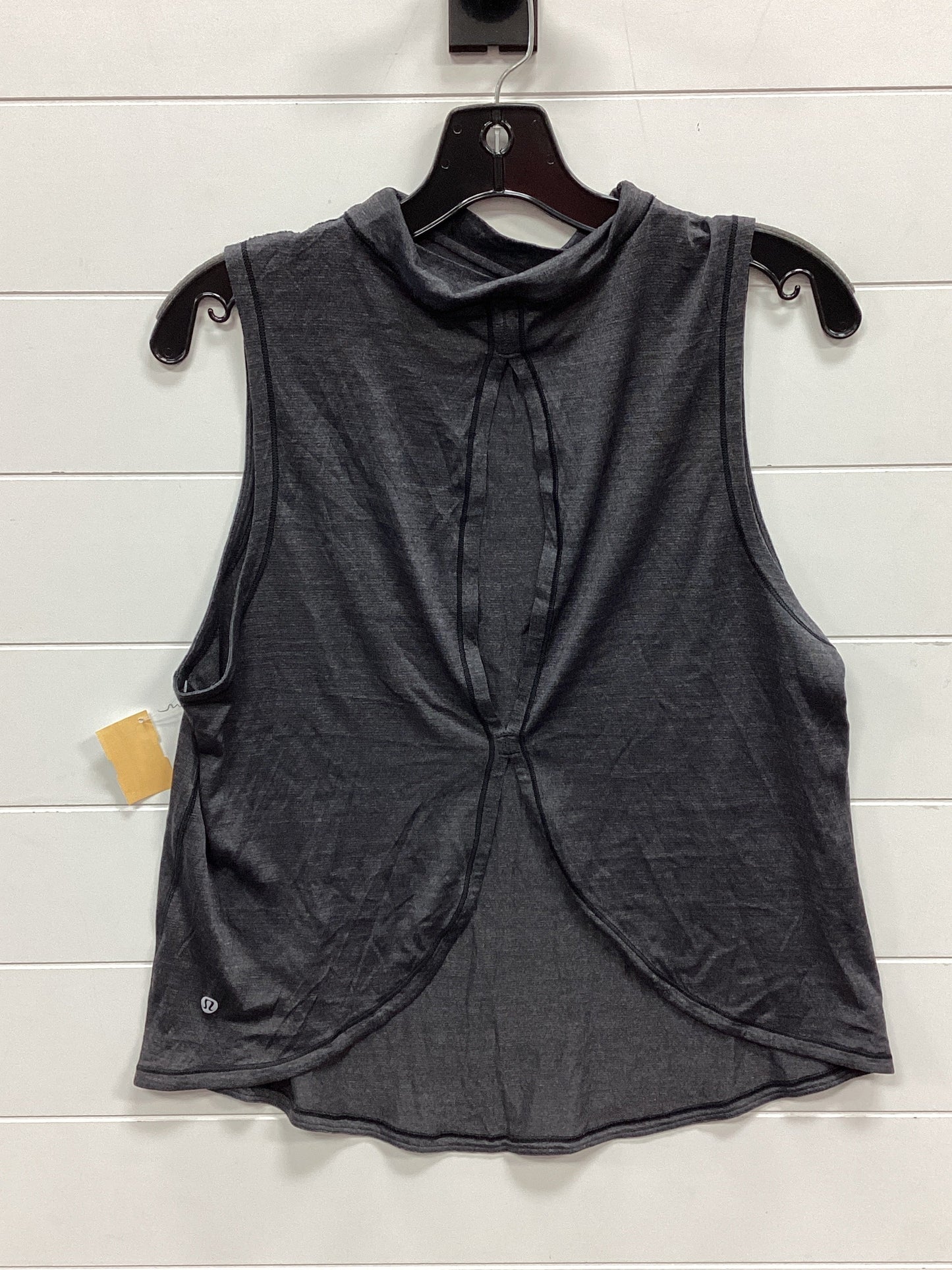 Athletic Tank Top By Lululemon In Grey, Size:8