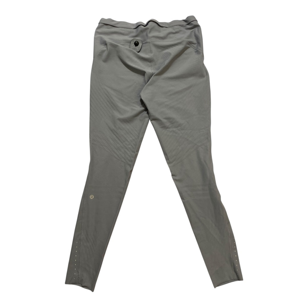 Athletic Leggings By Lululemon In Grey, Size:12