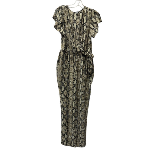 Jumpsuit By Venus In Snakeskin Print, Size:M