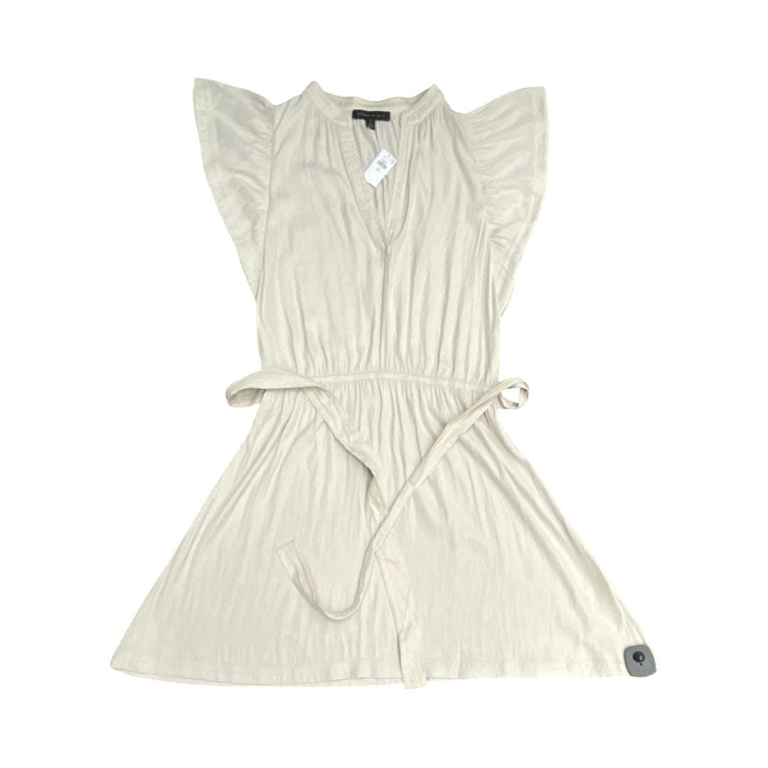 Dress Casual Maxi By Banana Republic In Beige, Size:L