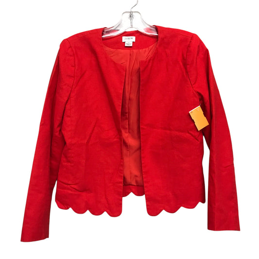 Blazer By J. Crew In Red, Size:Xs