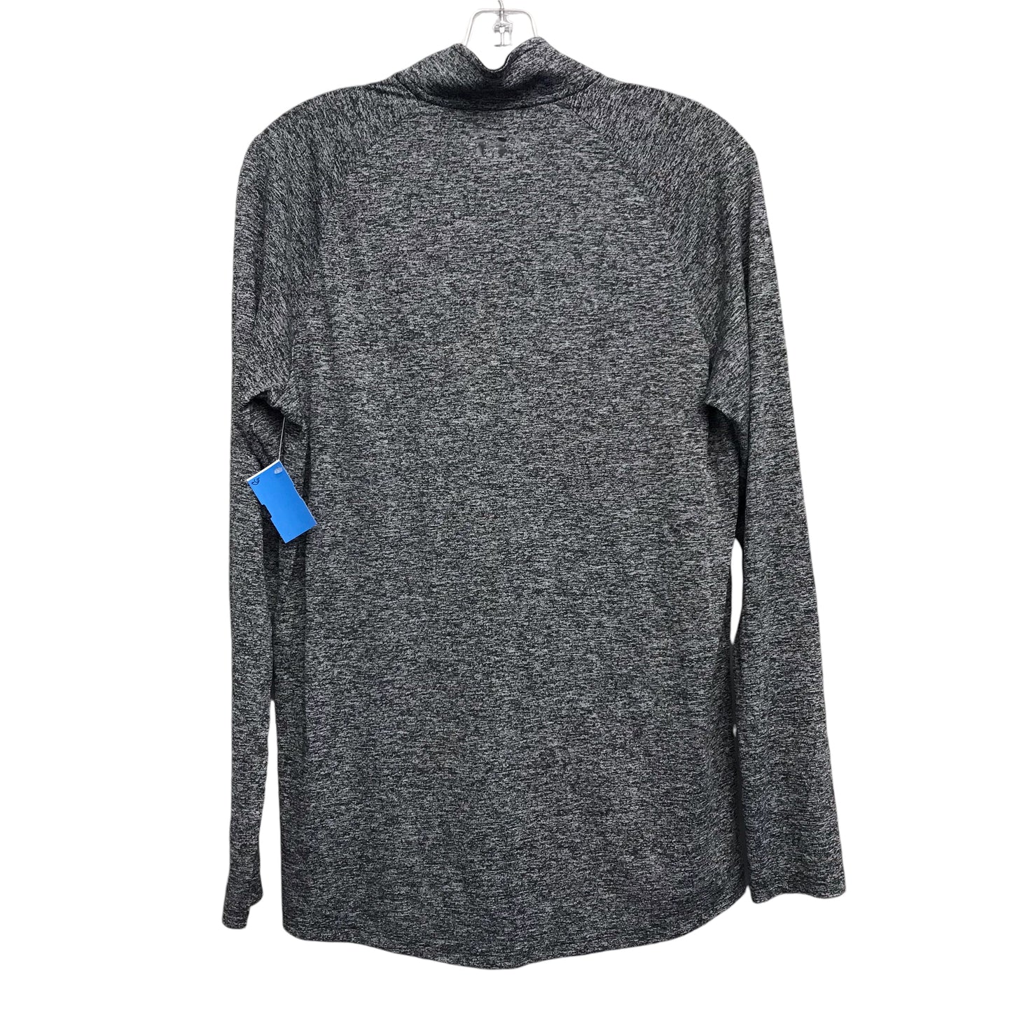 Athletic Top Ls Collar By Under Armour In Grey, Size:S