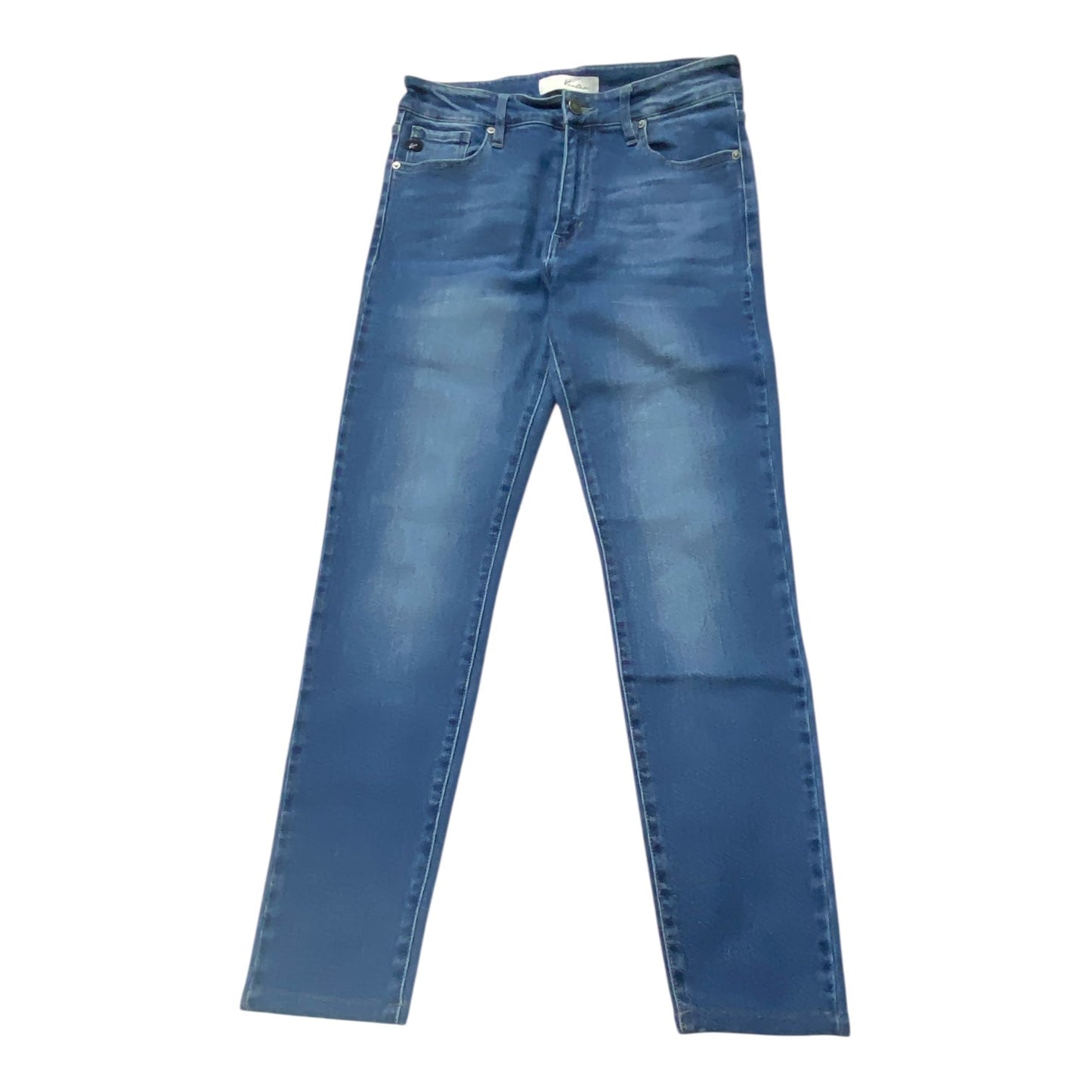 Jeans Boot Cut By Kancan In Blue Denim, Size:6