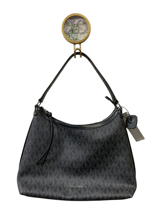 Handbag Designer By Michael Kors In Black & Grey, Size:Large