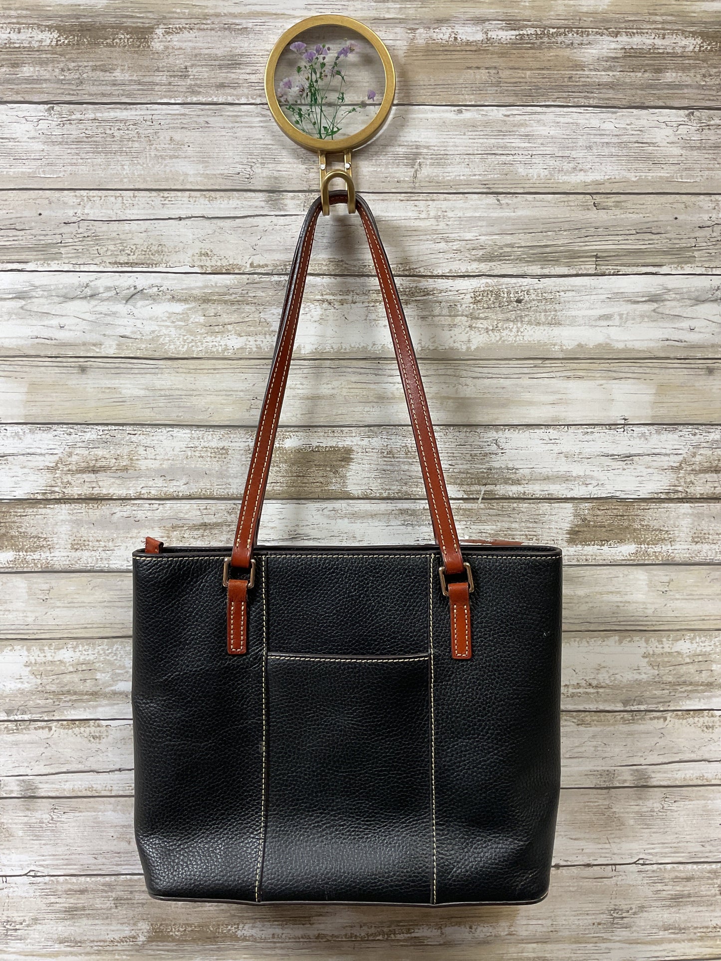 Handbag Designer By Dooney And Bourke In Black, Size:Medium