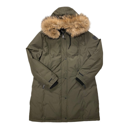 Coat Parka By Vince Camuto In Green, Size:Xxl