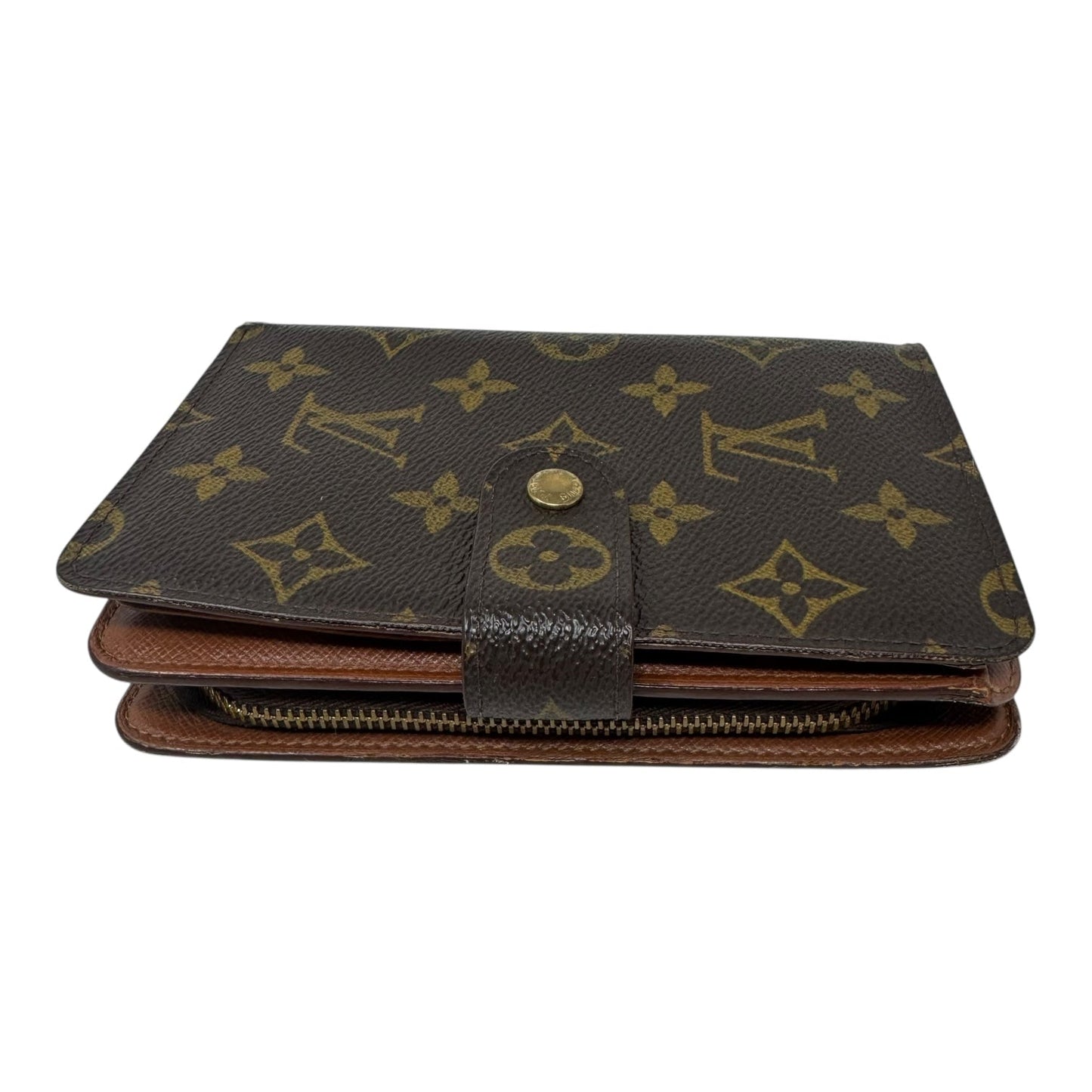 Porte Papier Bifold Wallet Luxury Designer By Louis Vuitton, Size: Medium