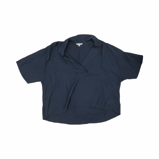 Blouse Ss By Ophelia Roe In Blue, Size:3X
