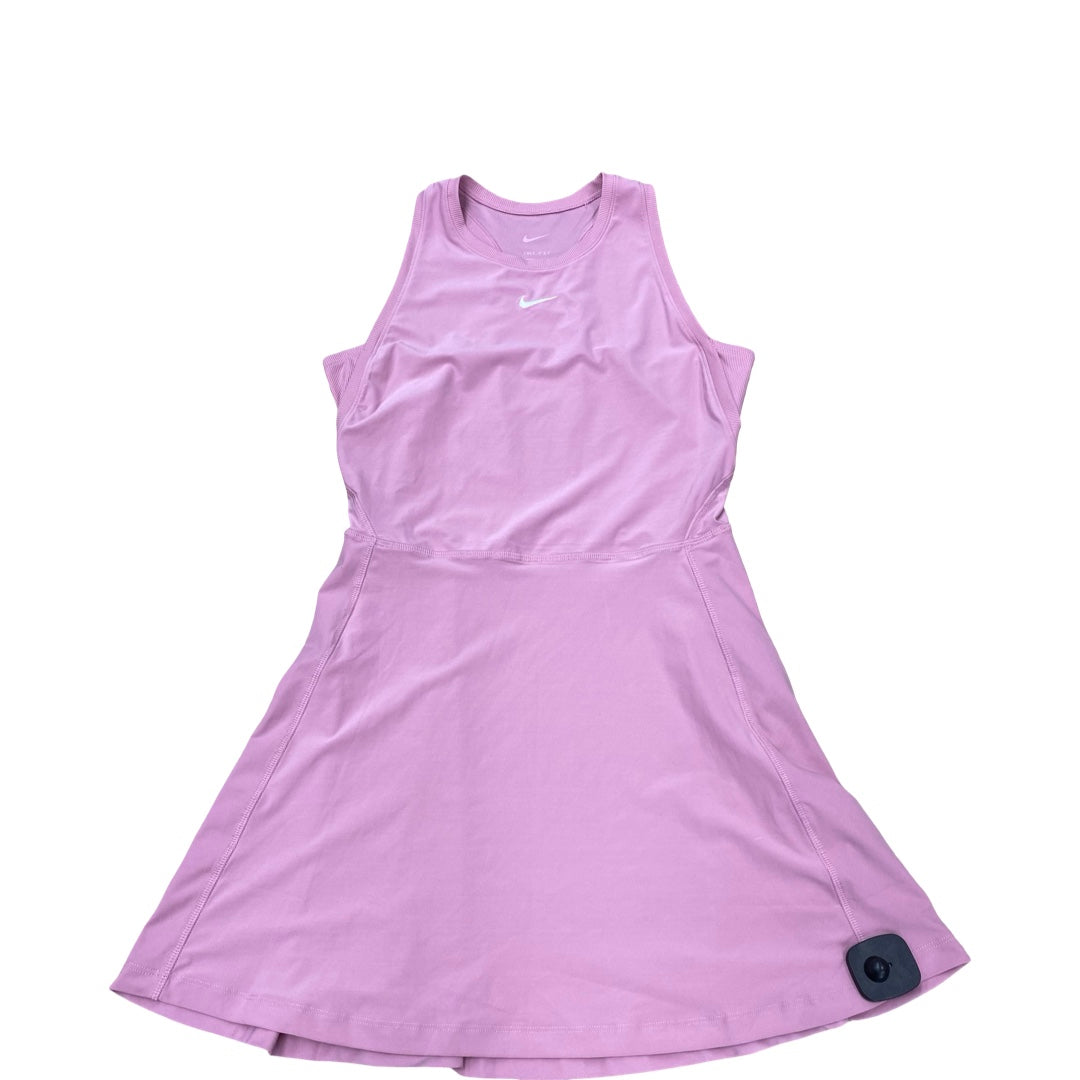 Athletic Dress By Nike In Pink, Size:S