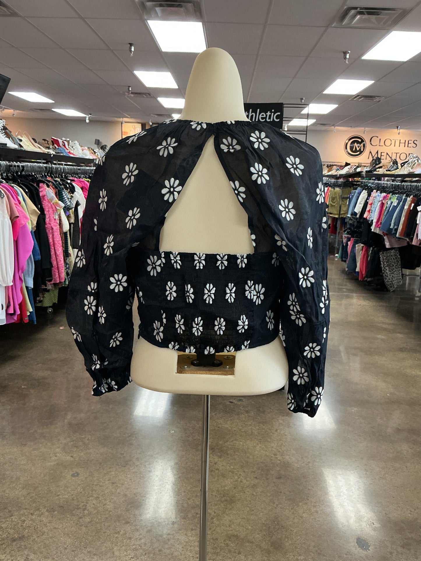 Top Ls By Cmb In Black, Size:M