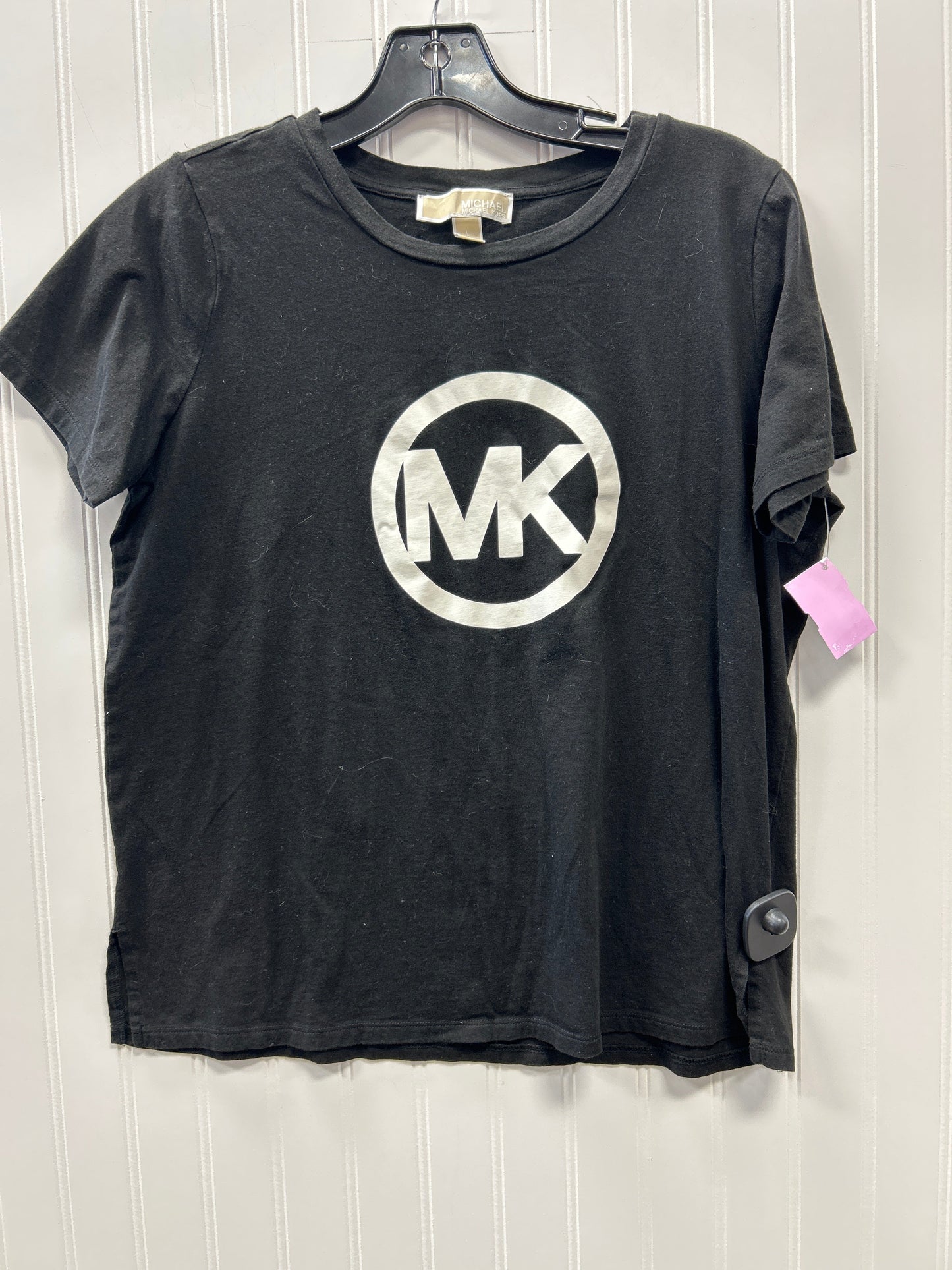 Top Ss By Michael By Michael Kors In Black, Size:L