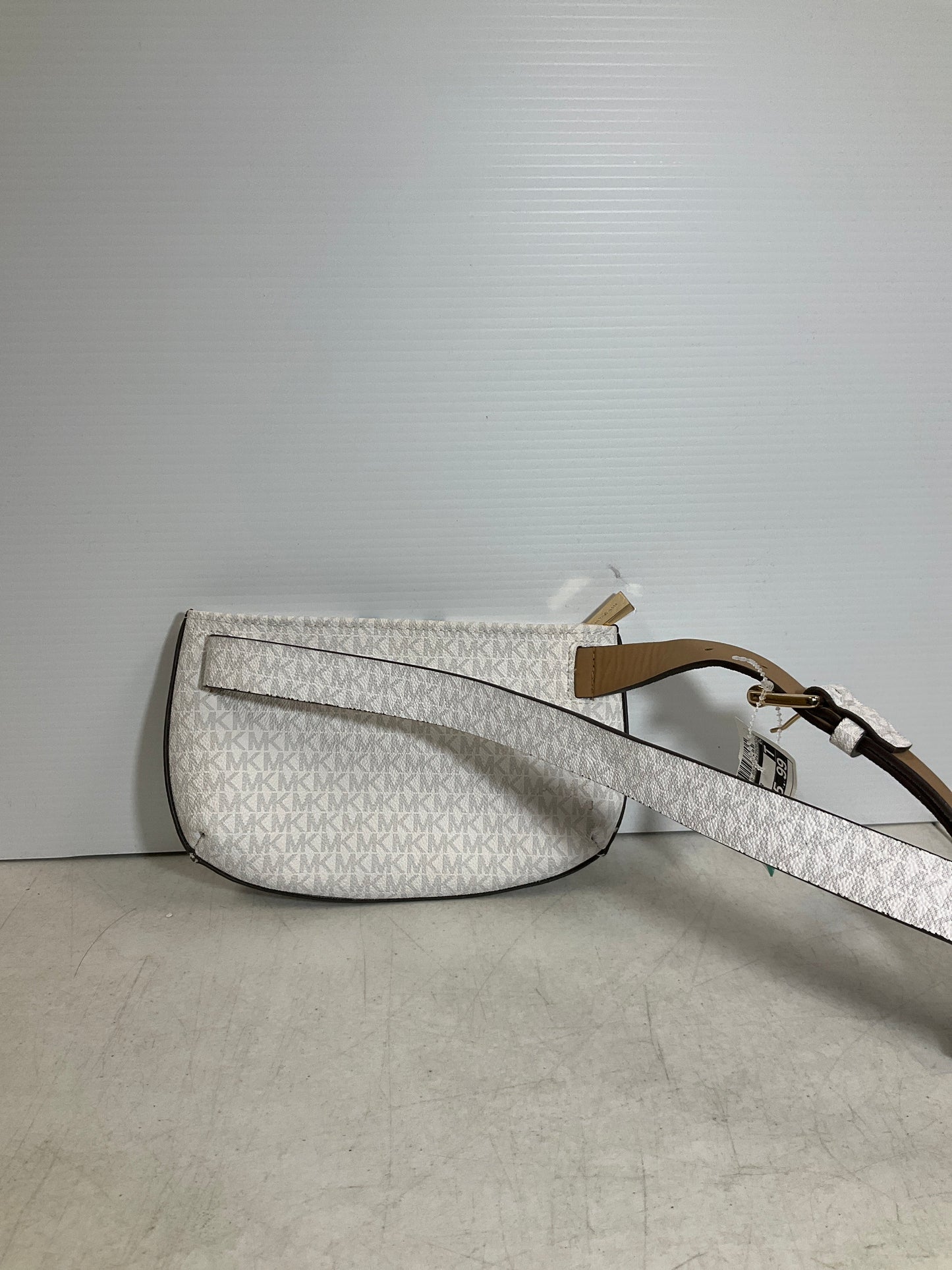 Belt Bag Designer By Michael Kors In White, Size:Small