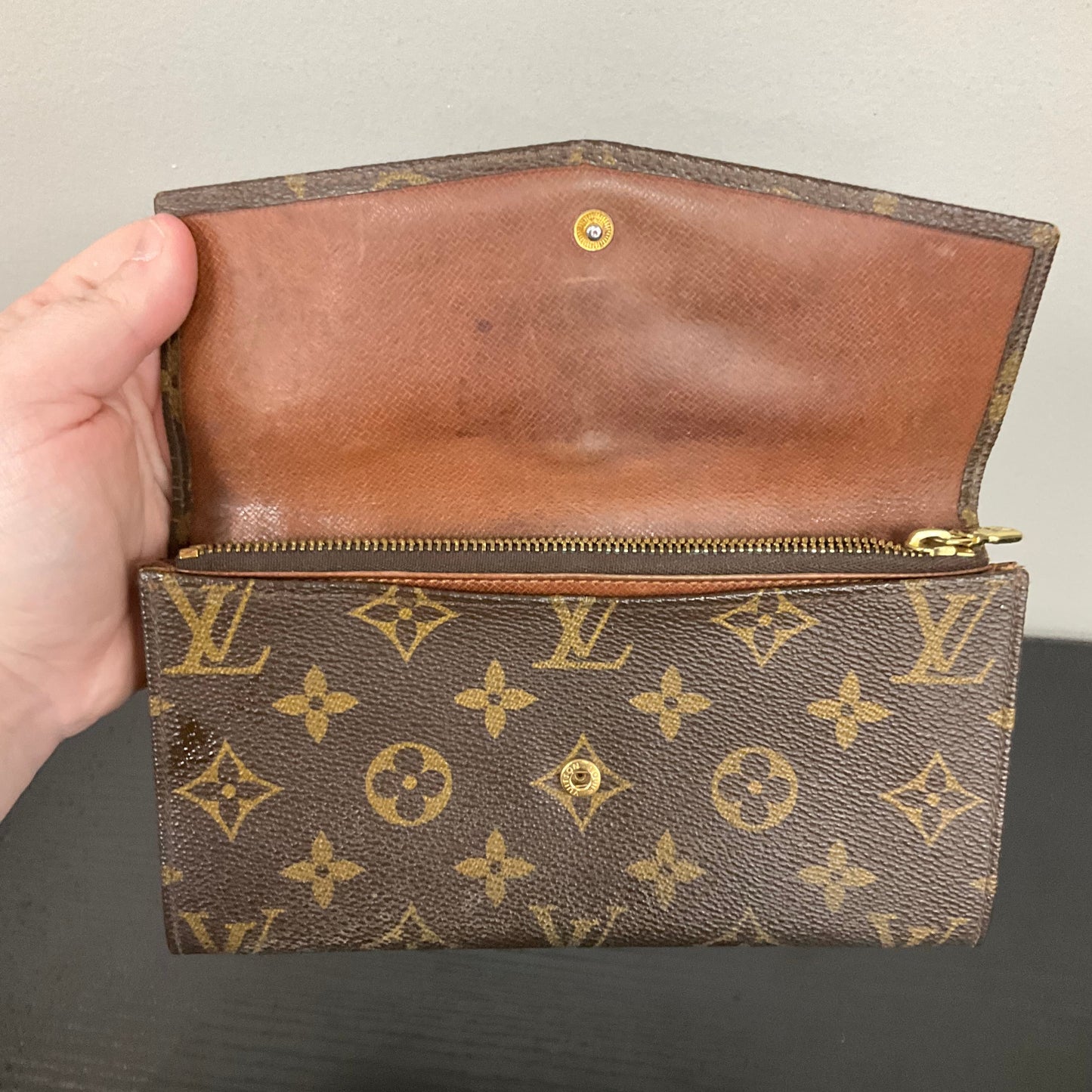 1986 Sarah Wallet By Louis Vuitton In Monogram