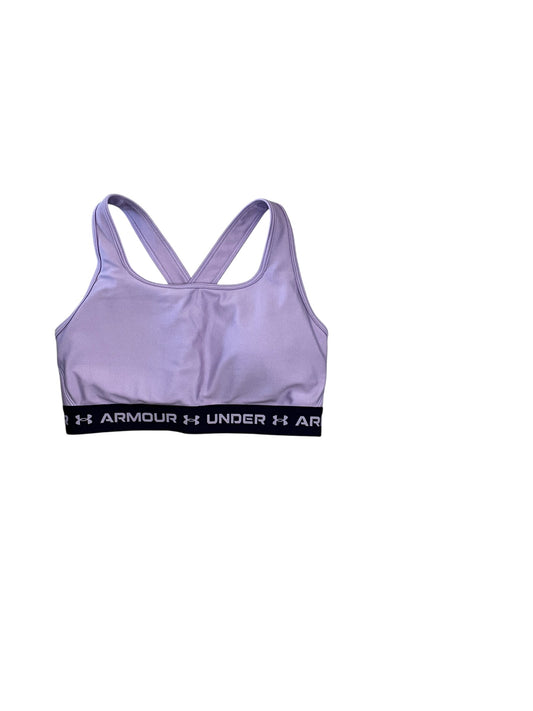 Athletic Bra By Under Armour In Purple, Size:L