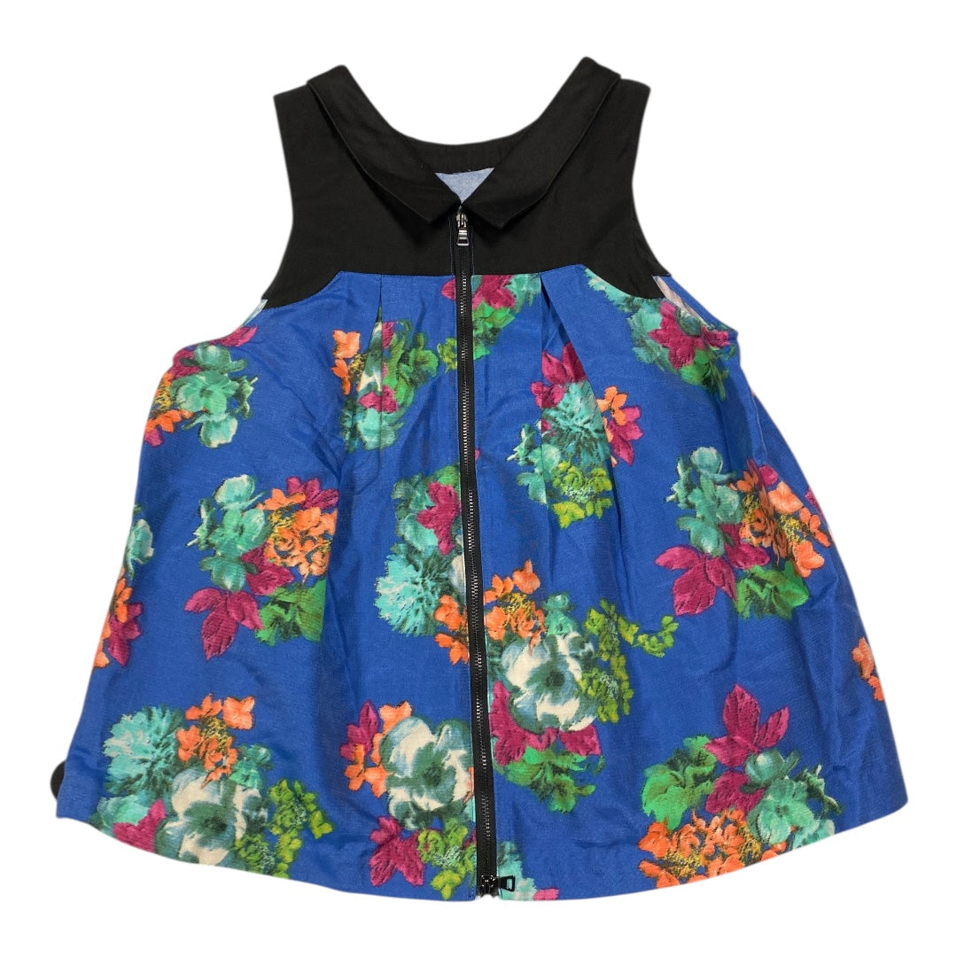 Top Sleeveless By Hd In Paris In Blue, Size:8