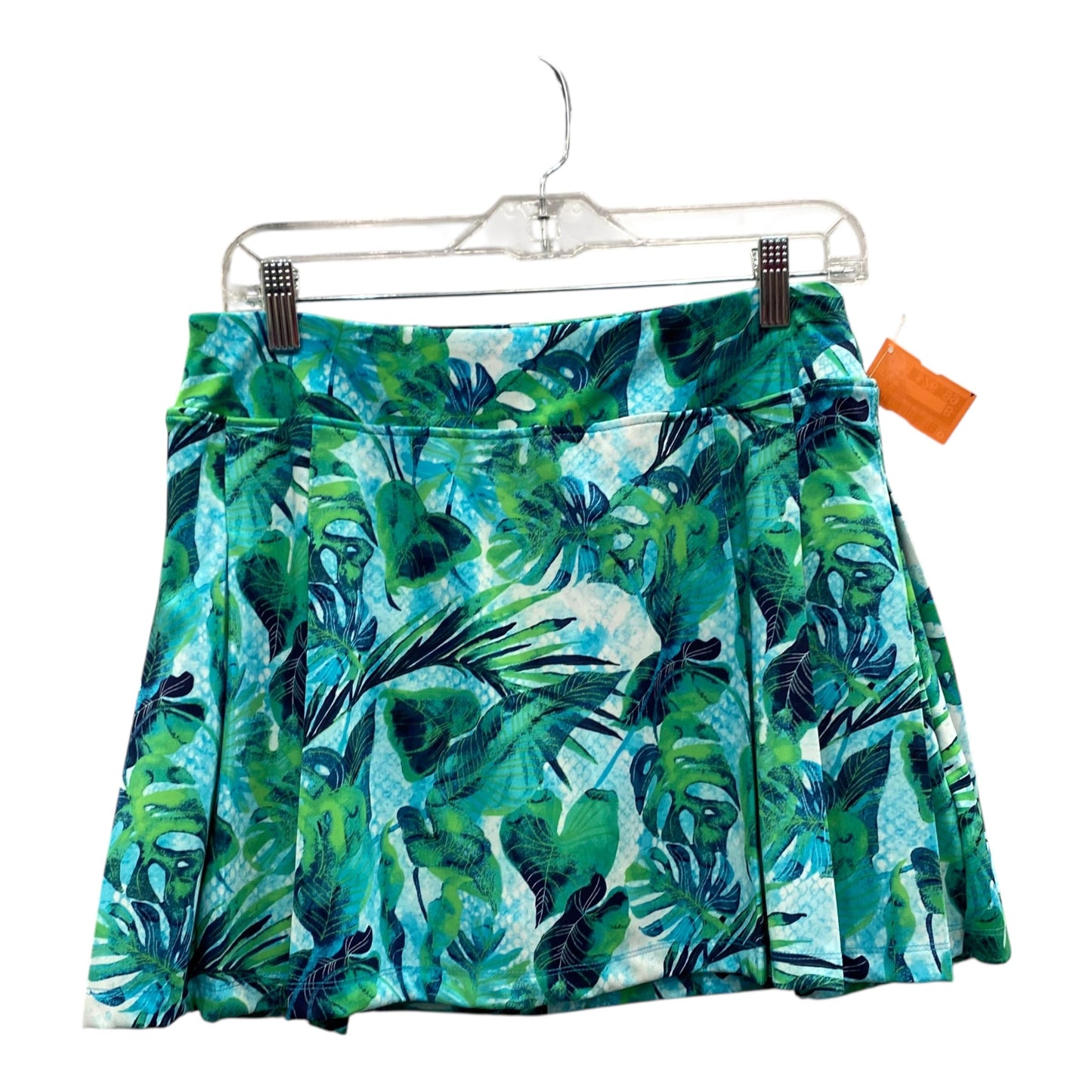 Athletic Skort By Tommy Bahama In Blue & Green, Size:M