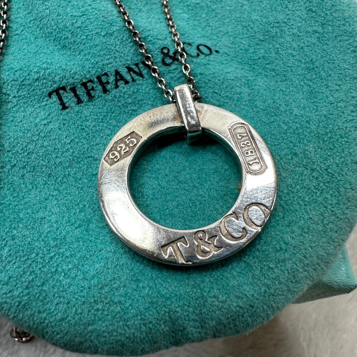 Sterling silver Necklace Luxury Designer By Tiffany And Company