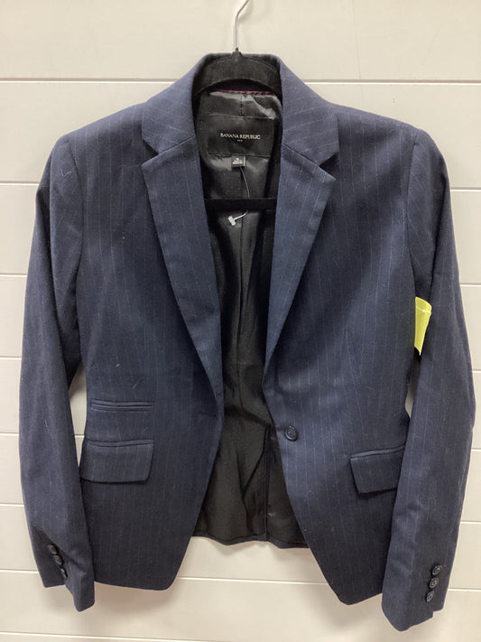 Blazer By Banana Republic In Navy, Size:0