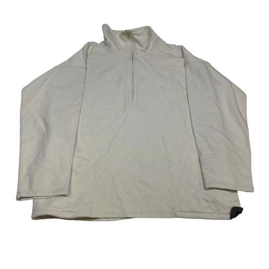 Sweatshirt Collar By J. Crew In Cream, Size:S