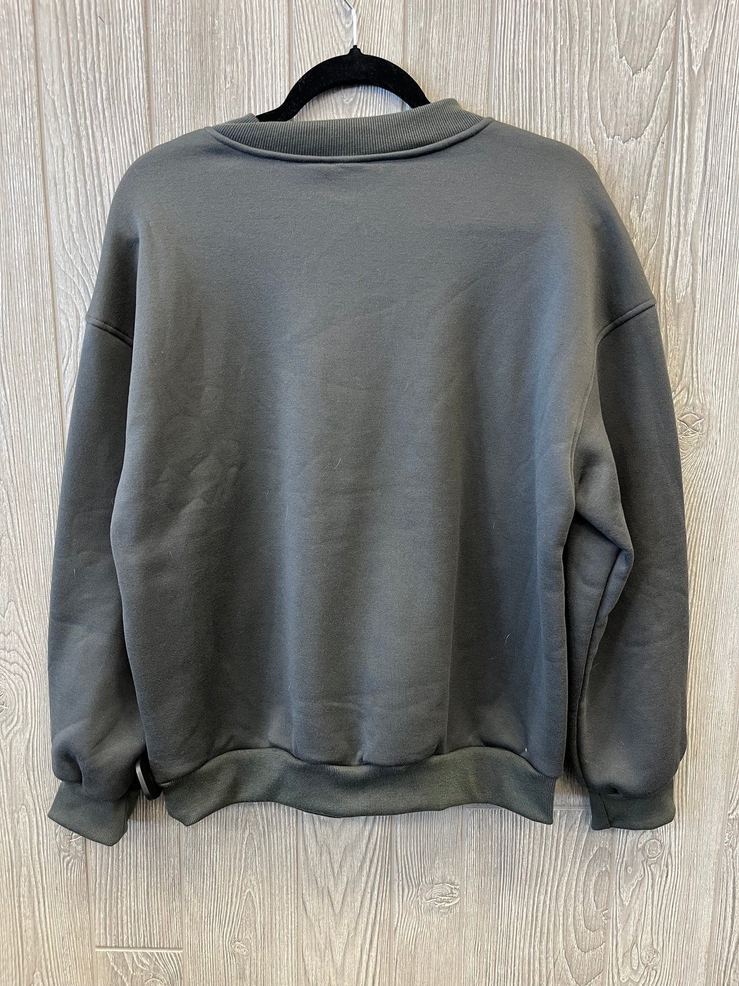 Sweatshirt Crewneck By Shein In Grey, Size: S