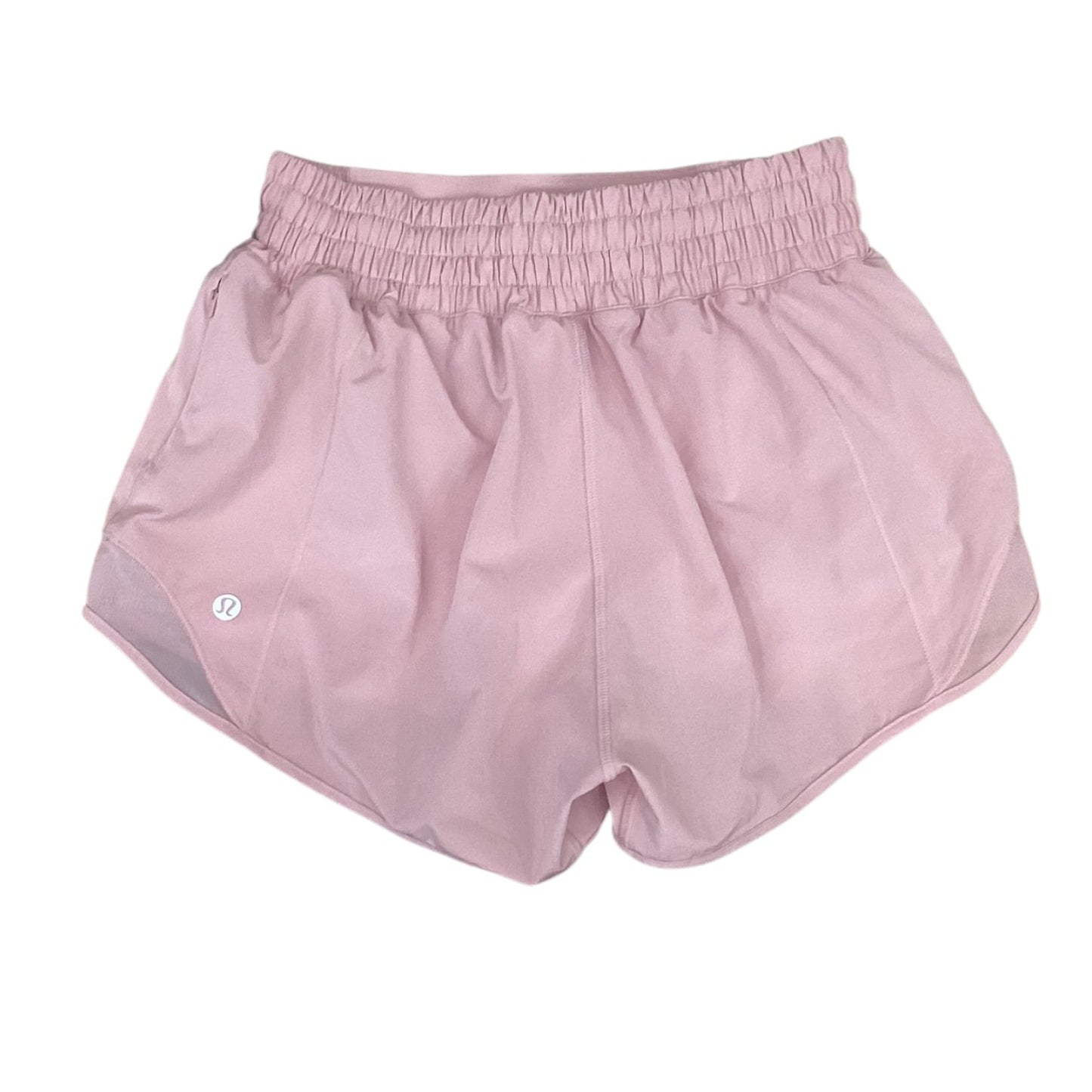 Athletic Shorts By Lululemon In Pink, Size:4